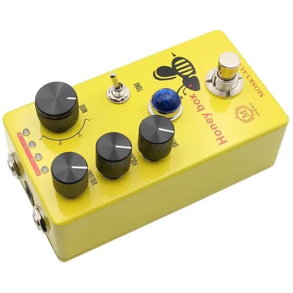 Mosky Honey Box - Pedale Overdrive a 4 modalità basato su Sweet Honey, True Bypass