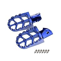 Works exceptional Products: Introducing our motorcycle foot pegs with an build that enhances your riding for longer rides. For Sur-Ron For Sur Ron For Surron X S For Light For Bee For Talaria For Sting. Foot Rests are made of Aluminum Alloy Prevent f...