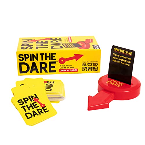 Spin The Dare - From The Creators Of Viral Drinking Game Buzzed, The Adult Themed Summer Party Twist On Truth Or Dare Perfect For Pool Party Games #TOP3