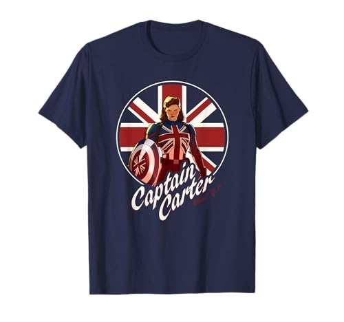 T-Shirt Captain Carter Marvel pour vos sorties pop culture et ciné