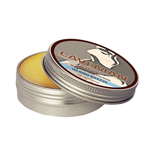ManCave Caveman Island Breeze Beard Balm, Leave in Conditioner, All Natural Beard Balm and Mustache Wax