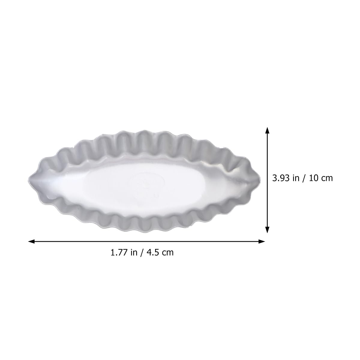 GRIRIW 12pcs Tart Molds Flower Shape Baking Tool for Desserts Cake Baking Pan Easy to Pudding Molds for Oven and Dishwasher Use