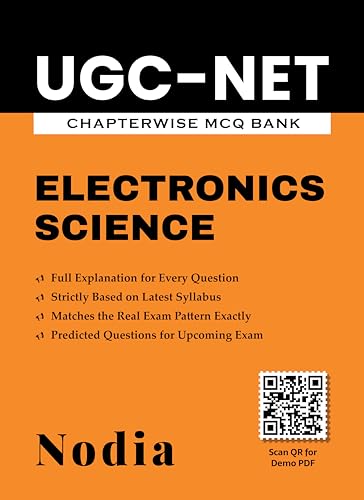 Image of UGC NET Paper 2 Electronics Science Chapterwise Question Bank | Solved Questions with Detailed Explanations | Based on Updated Exam