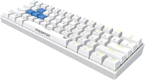 Miniatura 7 de Acer Predator Aethon 330 Teclado para juegos  Diseño de 61 teclas que ahorra espacio  100% anti-fantasma con giro de tecla N  Interruptores azules