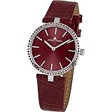  JACQUES LEMANS Damen-Uhren Analog Quarz One Size Rot 32016850