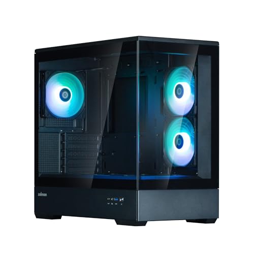 Amazon | ZALMAN P30 Black V2 Micro-ATX ミニタワー型PCケース CS9089