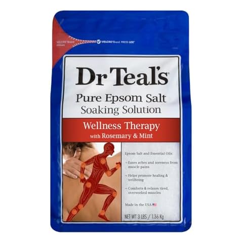 Dr Teal's Rosemary & Mint Epsom Salts Cover