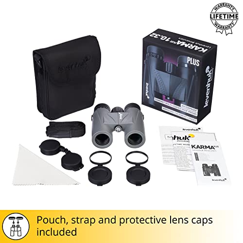 Binoculares Levenhuk Karma Plus 10x32 compactos impermeables miniatura 2