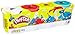 Play-Doh - 4 Vasetti Singoli, B5517EU4, Colori assortiti
