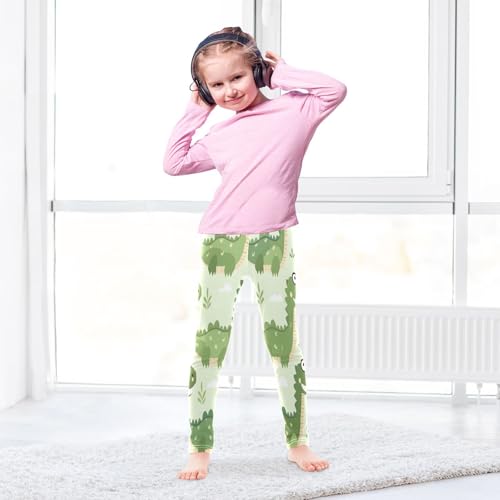 Bolaz Toddler Girls Leggings Printed Yoga Pants Leggings Cute Crocodile for Kids4