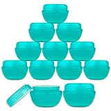 Beauticom 10G/10ML Frosted Container Jars with Inner Liner for Scrubs, Oils, Salves, Creams,...