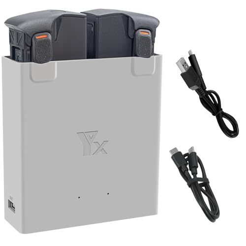 Chargeur de batterie pour DJI AVATA 2, station d'accueil de charge rapide, convertisseur d'alimentation portable avec câble de charge, accessoires économiseur de batterie pour drone AVATA 2