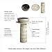 homary Modern Pedestal Sink, Round Bathroom Pedestal Sink Art Freestanding Basin, No Faucet & Drain Included, Indoor Outdoor Use