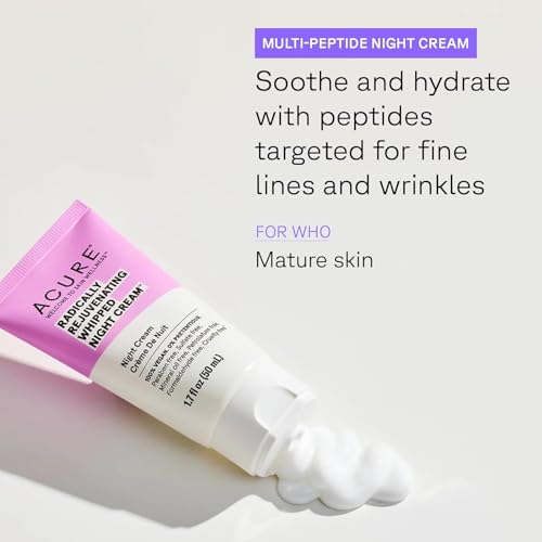 Image of Acure Radically Rejuvenating Whipped Night Cream - Anti Aging - 1.7 fl oz
