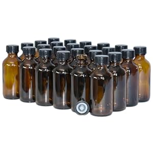 GBO Boston Round Dispensierflaschen, 57 ml, 24 Stück