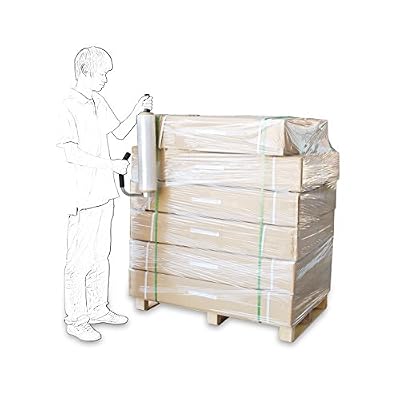 SWD Stretch Wrap Dispenser, 12-Inch-20-Inch Roll Height, 18-Inch Length, 9.2-Inch Width