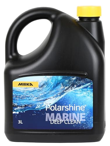 Mirka Polarshine Marine Deep Clean / 3 L/Concentré de lavage de bateau efficace et nettoyant en...