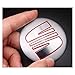 Zyj stores 4pcs 56mm Centre de Roue de Voiture Caps Sticker Compatible avec siège Ibiza 6J 6L frente Ateca Altea XL Leon 2 Ateca FR Leon Ibiza Alhambra Accessoires (Color : Silver Seat)