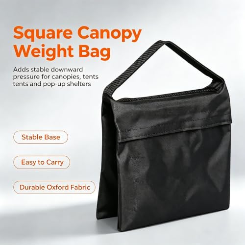 4Pcs Photography Sandbags for Photography Video Equipment, Sand Bags for Weight - Sandbags Used for Backdrop Stand, Photo Tripod, Canopy Legs, Pop up Tent, Umbrella Base or Picnic Table by Anikew - Used condition - Image 4