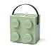 Produktbild Room Copenhagen 5711938030490 Lego Brotdose mit Tragegriff Tragbare Aufbewahrungsbox, Sand Grün