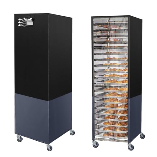 SUDIWEI Commercial Bread Rack Cover with Zipper