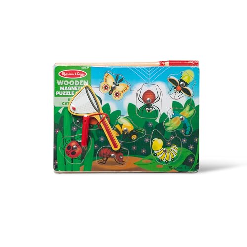 Melissa & Doug Magnetic Wooden Puzzle Game Set: Fishing and Bug Catching - image 6