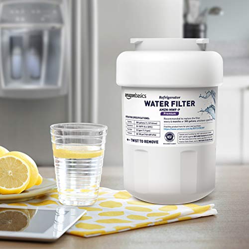 Amazon Basics Replacement GE MWF Refrigerator Water Filter Cartridge - Pack of 3, NSF 42 Certified, Compatible with GE and Kenmore, Premium, NSF 42 by Amazon Basics - Image 8