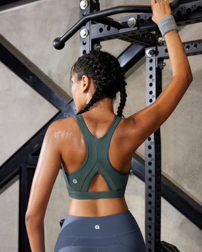 Image of RUNNING GIRL Sports Bras for Women High Support Moulded Cup High Impact Sports Bras Racerback Workout Running Yoga Bra