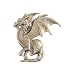 Tandy Leather Winged Dragon Concho Left 1" (2.5 cm) x 1" (2.5 cm) 71507-01