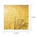 Gold Leaf Sheet for Resin, Paxcoo 300 Sheets Gold Flakes for Resin Nail Foil for Resin Jewelry Making Slime, Nail Arts, Gilding Crafting, Paint, Decoration, 5.5 by 5.5 Inches