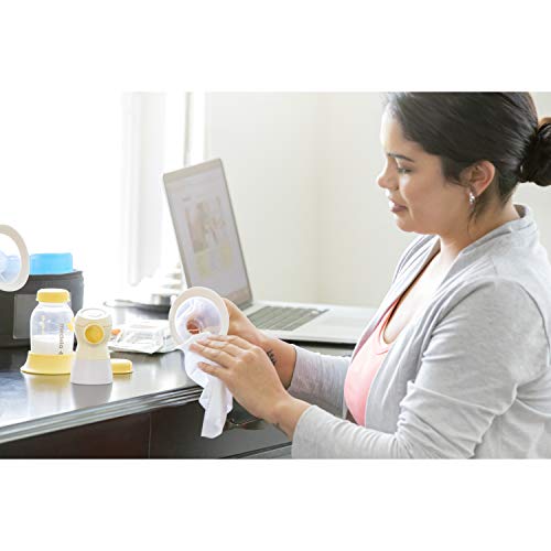 image for Medela Quick Clean Breast Pump and Accessory Wipes 90ct, 3 Packs of 30