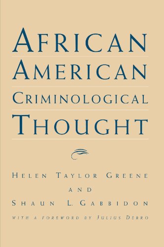 African American Criminological Thought (Suny Series in Race, Ethnicity, Crime, and Justice)
