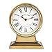 Creative Co-Op Decorative Metal Mantel Clock, Gold Finish
