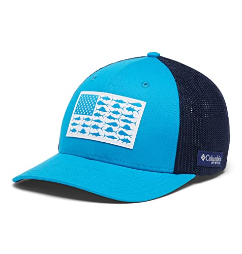 Image of Columbia Unisex Adult PFG Logo Mesh Ball Cap