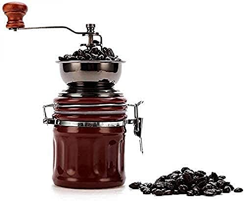 Moulin à main de machine à épices et café vintage black durable - 6