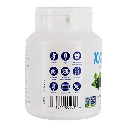 Xylichew Peppermint Chewing Gum 60 Pieces #TOP4