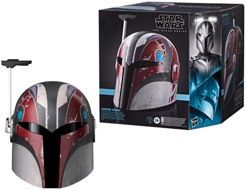 Star Wars The Black Series Sabine Wren, casque électronique premi...