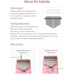 Mini Doigt Kalimba Pouce Piano 17 Touches Acajou Pouce Piano Instrument De Musique Africain Doigt Piano 21 Touches… - Les Beatles, Paul McCartney, John Lennon, RIngo Starr, George Harrison Mini Doigt Kalimba Pouce Piano 17 Touches Acajou Pouce Piano Instrument De Musique Africain Doigt Piano 21 Touches… – Image 3
