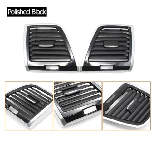 Grille de ventilation droite pour Volvo XC90 MK2 cache noir poli 32219347