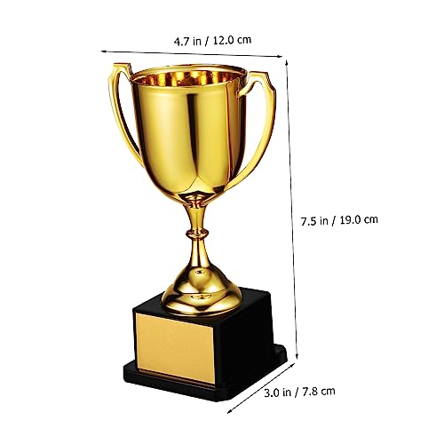 HEASOME Troféu De Com Folha De Troféus De Plástico Para Esportes Troféu Para Jogos Troféu Prêmio Min