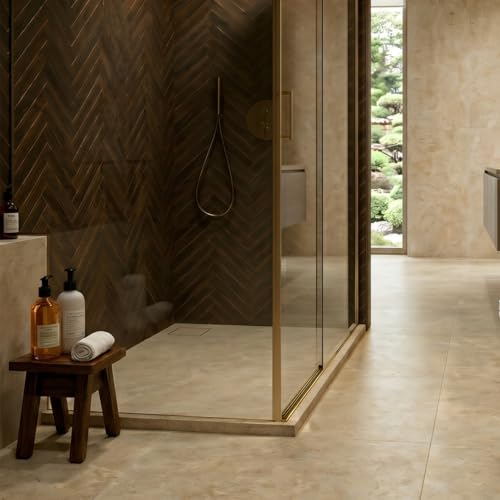 Image of ARQUIN Tile Insert Floor Drain 5x5 Inch Invisible Bathroom Drain 304 Grade Stainless Steel Jali Floor Drainer with Anti-Cockroach Trap | Square Drainer for Bathrooms 1 mm Thickness