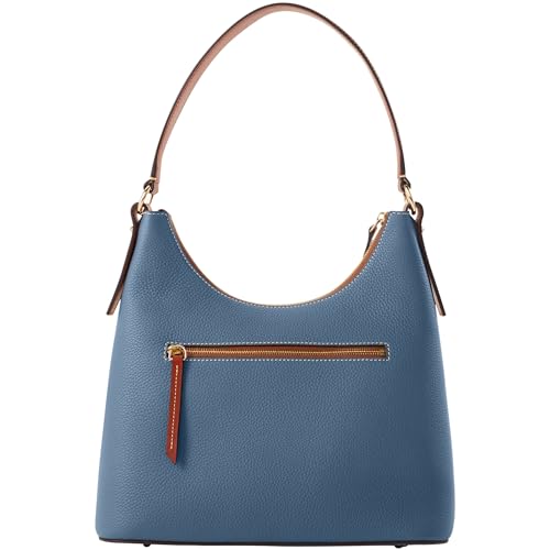 Dooney & Bourke Women's Hobo Bag in Pebble Grain Leather, Large Handbag with Single Shoulder Strap4