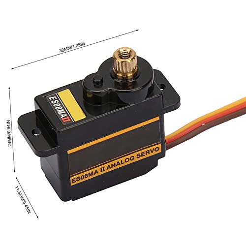 Pissente Metal Gear Servo, sero, sero rc With 0.12 Sec At 4.8v Operating Speed For Fixed Wing 450 Helicopters Robots - Image 2