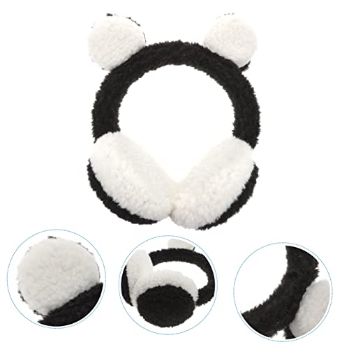 Orejeras para niños VALICLUD de felpa negra y azul con banda suave pack de 3 piezas 4