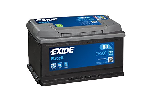 Exide EB740 Batería de Arranque, 74Ah