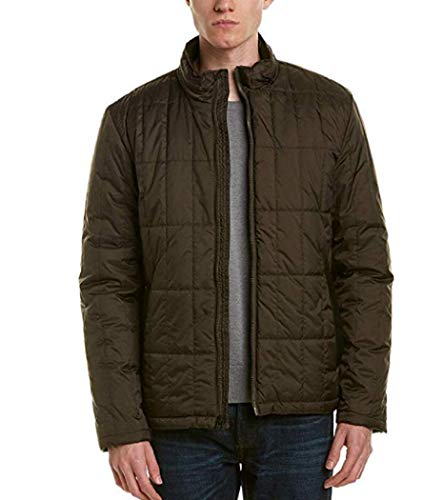 Cole Haan Grid Quilted Jacket Nylon Olive