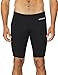 Baleaf Men's Durable Training Polyester Jammer Swimsuit Black Size 32