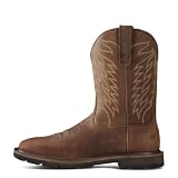 ARIAT Mens Groundbreaker Wide Square Toe Steel Toe Work Boot