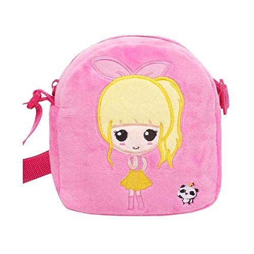 FELZ Mochila infantil guarderia niña Lindo Bolso de escuela de personajes de dibujos animados niños/Bolsa de viaje al aire libre/Monedero Downy/Escuela Bolso/Bandolera doble/infantil niño 3-8