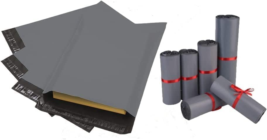 BANGYPOST Large Mailing Bags Shipping Poly Postal Self Seal Bags in All Size, Small Mailing Bags Postage Packaging Bags Grey (24x36 Inch | 100 Pack)
